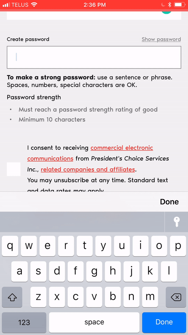 Password to Pass Phrase